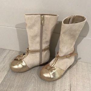 Joyfolie tan gold Cambria boots